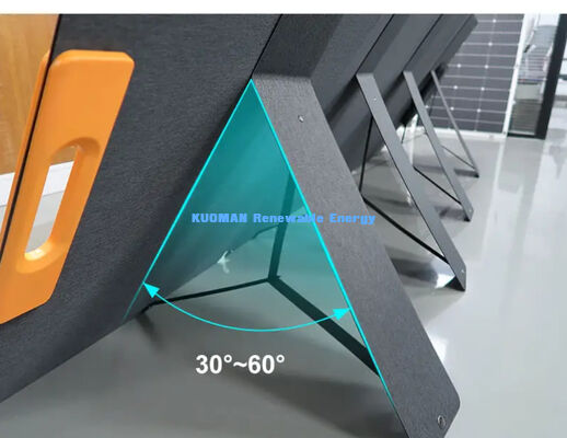 মাল্টি-পোর্ট সোলার চার্জার ৩০০W জলরোধী হালকা ওজনের বাঁকানো ফোল্ডিং পোর্টেবল সোলার প্যানেল