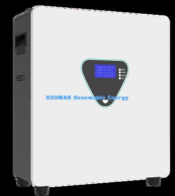 Wall-Mounted LiFePO4 Battery & Solar Hybrid System 25.6/51.2V Home Storage energy