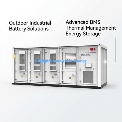 টেকসই সৌর খামারের জন্য কাস্টমাইজযোগ্য 215KWh বাণিজ্যিক শক্তি সঞ্চয়স্থান ESS ব্যাটারি