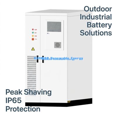 107.52KWh ক্ষমতা LiFePO4 প্রযুক্তি এবং শিল্প শক্তি সঞ্চয় করার জন্য স্কেলযোগ্য সিস্টেমের সাথে বাণিজ্যিক ESS ব্যাটারি