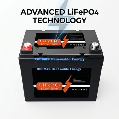 ৪৪৮Wh ১২V ৩০Ah লিথিয়াম ব্যাটারি ডিপ সাইকেল LiFePO4 ব্যাটারি শক্তি সঞ্চয়ের জন্য