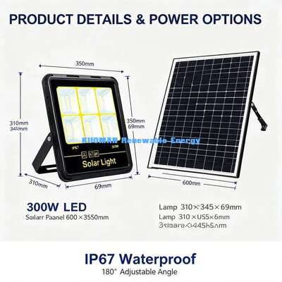 দীর্ঘস্থায়ী সৌর LED Yard Light আবহাওয়া প্রতিরোধী বহিরঙ্গন বাগান প্রবেশদ্বার আলো