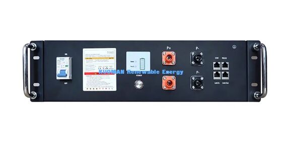 কেএম নিউ এনার্জি হোম পাওয়ার স্টোরেজ ব্যাটারি 51.2V 100Ah LiFePO4 ব্যাটারি UL9540A UL1973