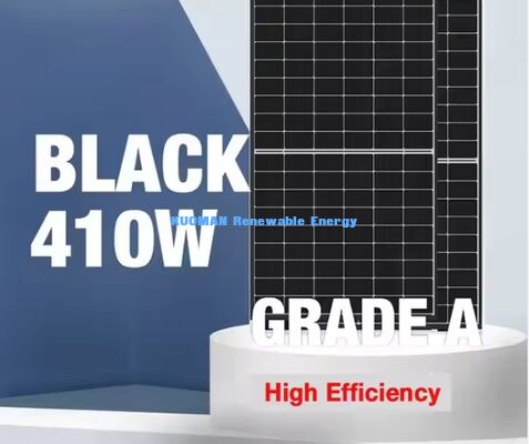 সৌর প্যানেল কালো সৌর প্যানেল N টাইপ 415 ওয়াট