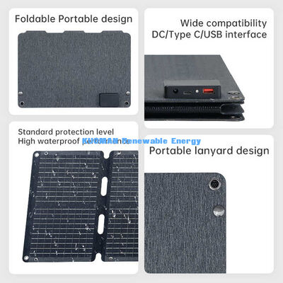 মোবাইল ফোন সৌর প্যানেল শক্তি সেল ফোন ল্যাপটপ জন্য সৌর চার্জার 40W 60W