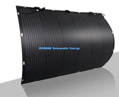 800W ফ্লেক্সিবল সোলার প্যানেল IP68 ওয়াটারপ্রুফ এবং 360 ডিগ্রি বেন্ডেবল সহ ছাদ আরভি মেরিনের জন্য