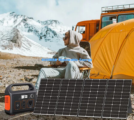 400W 40.3V আইপি 68 ওয়াটারপ্রুফ বহনযোগ্য ভাঁজ সৌর প্যানেল বহিরঙ্গন অ্যাডভেঞ্চারের জন্য