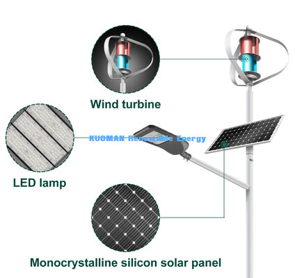Highway Road Solar Wind Complementary Led Solar Street Lights