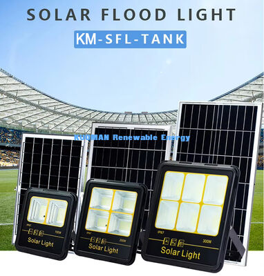 আইপি 65 ওয়াটারপ্রুফ 200W-400W সোলার ফ্লাডলাইট 15000LM হাই লুমেন এলইডি সোলার গার্ডেন ফ্লাডলাইট সহ