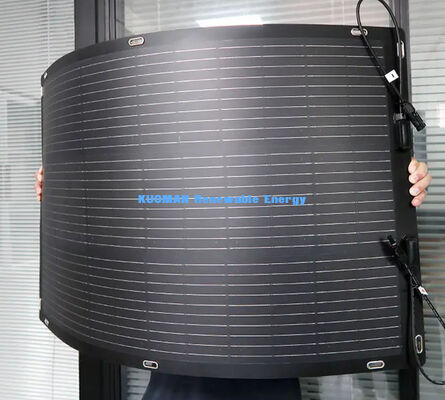 নমনীয় সোলার প্যানেল ইটিএফই থিন ফিল্ম 100W 210W সোলার প্যানেল নমনীয় এবং হালকা শক্তি সমাধানের জন্য