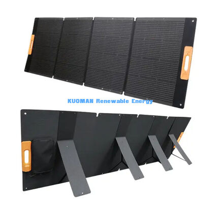 300W জলরোধী ভাঁজযোগ্য সোলার প্যানেল পোর্টেবল সোলার চার্জার গ্রেড আইবিসি সেল সহ