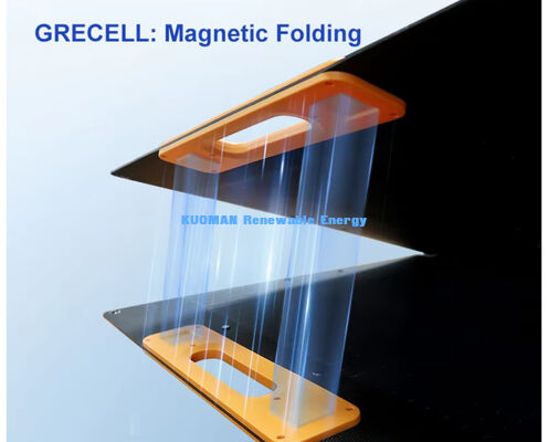 মাল্টি-পোর্ট সোলার চার্জার ৩০০W জলরোধী হালকা ওজনের বাঁকানো ফোল্ডিং পোর্টেবল সোলার প্যানেল