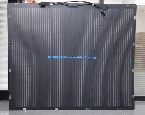 পুনর্নবীকরণযোগ্য ক্লিন এনার্জির জন্য 200W দ্বিপাক্ষিক নমনীয় সৌর প্যানেল - পলিক্রিস্টালিন সিলিকন সৌর প্যানেল
