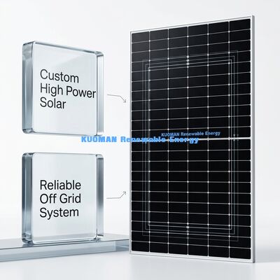 700W মনোক্রিস্টালাইন সোলার প্যানেল IP65 ওয়েদার রেজিস্ট্যান্ট PV মডিউল 1722x1134x30mm