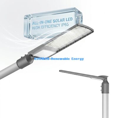 50W-200W সৌর LED স্ট্রিট লাইট আউটডোর আইপি 66 ওয়াটারপ্রুফ 50000 ঘন্টা জীবনকাল পার্কিং লট এবং হাইওয়ে জন্য