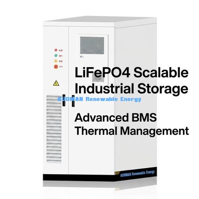 107.52KWh ক্ষমতা LiFePO4 প্রযুক্তি এবং শিল্প শক্তি সঞ্চয় করার জন্য স্কেলযোগ্য সিস্টেমের সাথে বাণিজ্যিক ESS ব্যাটারি