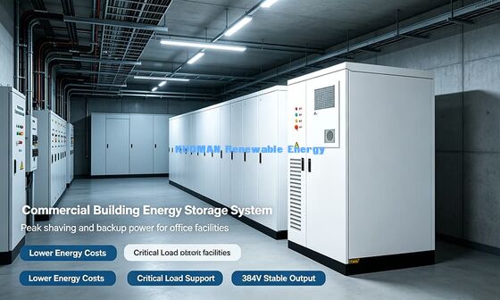 Safe LiFePO4 100KWh ESS Cabinet 107.52kWh Nominal Energy For Solar PV Energy Storage Projects