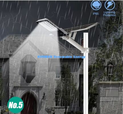 10 এএইচ লিথিয়াম ব্যাটারি সোলার স্ট্রিট লাইট 12 ঘন্টা পূর্ণ রাত ব্যাকয়ার্ড এলইডি ল্যাম্প