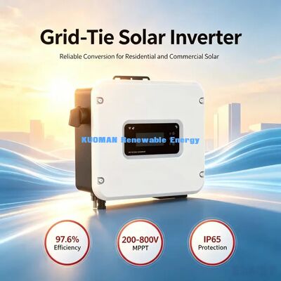 1kW-6kW অন গ্রিড সোলার ইনভার্টার একক ফেজ পিভি গ্রিড টাই ইনভার্টার হোম সোলার সিস্টেমের জন্য